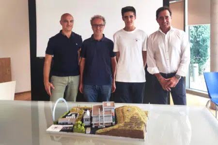 Termovalorizzatore di Foci, studente realizza un plastico con materiali di recupero Sienambiente, plastico termovalorizzatore di Foci