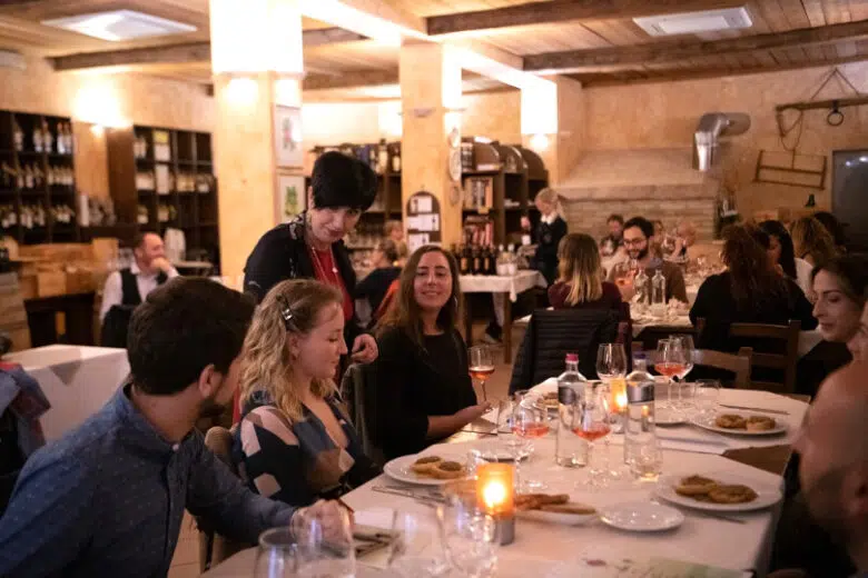 Tra Borghi e Cantine, cena