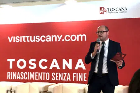 Turismo, a San Gimignano crescita di stranieri: +11% nel 2023 Il sindaco di San Gimignano Andrea Marrucci