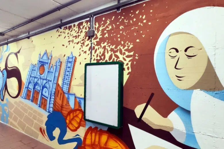 Arte nelle Teche 2024, bando aperto a Siena per giovani artisti Arte nelle Teche, murale