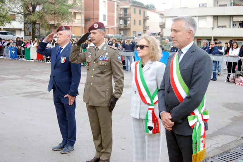 Commemorazione del tenente Roberto Bandini a Colle di Val d'Elsa