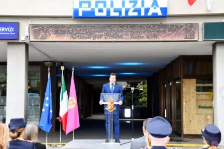 Poggibonsi, inaugurata la nuova sede del Commissariato di Polizia Inaugurazione Commissariato di Polizia di Poggibonsi, Pietro Milone