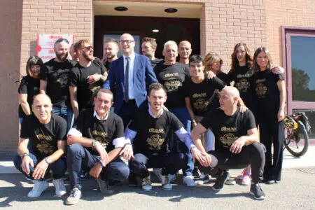 La Diba 70 di San Gimignano compie 50 anni Diba 70 di San Gimignano, celebrazione 50 anni, gruppo