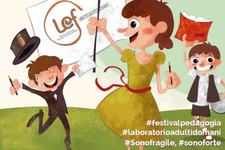 A Poggibonsi torna il Festival pedagogico LEF Locandina Festival pedagogico LEF 2023 di Poggibonsi
