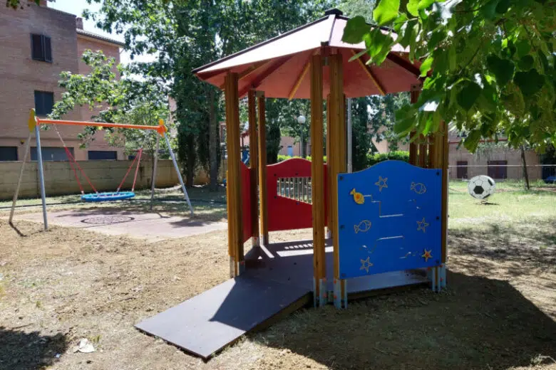 Ponte a Bozzone e Geggiano: in arrivo nuovi spazi fra orto urbano, area giochi e impianti sportivi Area giochi Ponte a Bozzone