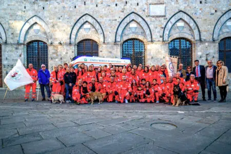 Pubblica Assistenza di Siena, conclusa la festa sociale 2023 Pubblica Assistenza di Siena in Piazza del Campo per la festa sociale 2023