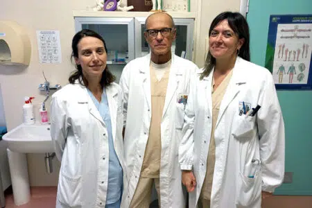 A Siena il 1° workshop dolore cronico: terapie complesse, invasive e mininvasive Agnese Faltoni, Stefano Lippi ed Elena Fatighenti
