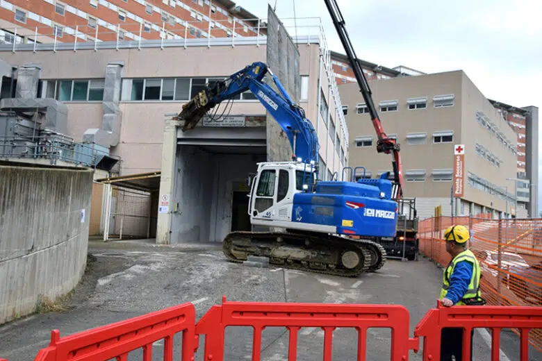 Aou Senese, il cantiere del lotto Volano