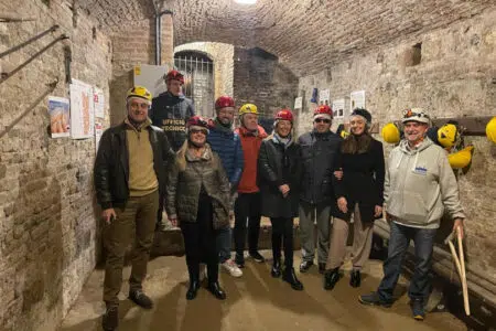 Visite ai bottini di Siena per ciechi e ipovedenti, oggi il primo test Bottini di Siena, visita ciechi e ipovedenti