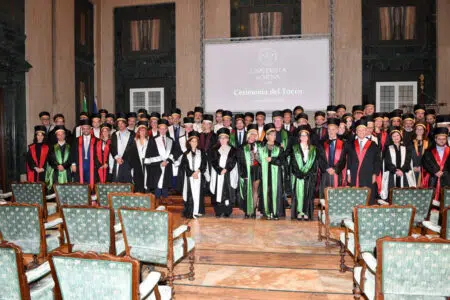 “Cerimonia del tocco”, benvenuto dell’Università di Siena ai nuovi professori Università di Siena, Cerimonia del Tocco 2023