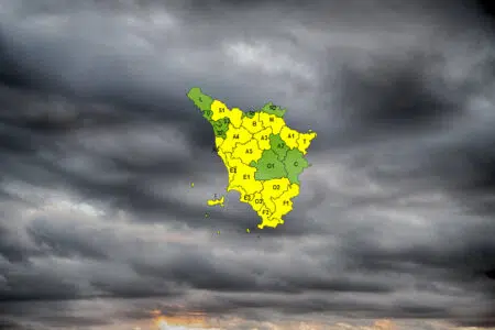 Maltempo in Toscana, nuova allerta meteo codice giallo Maltempo, allerta meteo codice giallo in Toscana