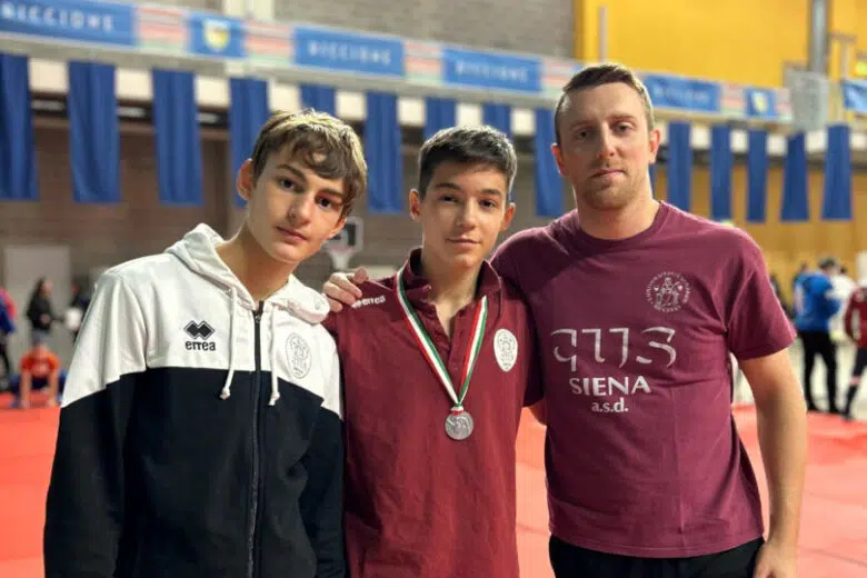 Cusi Siena Judo: Daniele Gabbriellini, Leonardo Benza e Yuru Ferretti ai Campionati italiani Esordienti