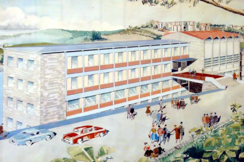 Istituto Bandini di Siena, dipinto nuova sede