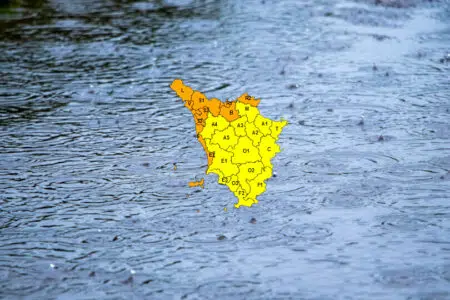Maltempo, allerta meteo codice arancione in Toscana Maltempo, allerta meteo codice arancione in Toscana