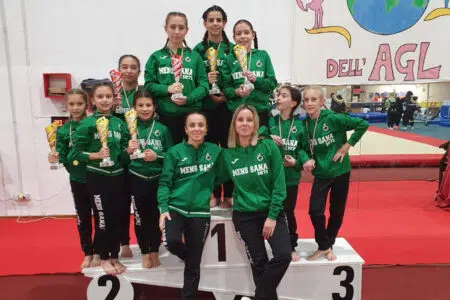 Mens Sana Ginnastica Artistica: campionesse Toscana con 8 ori Mens Sana Ginnastica Artistica, Coppa Toscana