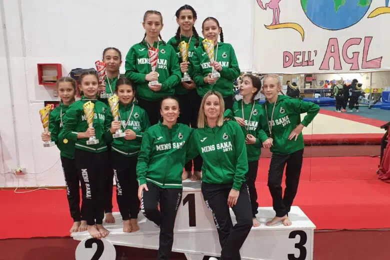 Mens Sana Ginnastica Artistica: campionesse Toscana con 8 ori Mens Sana Ginnastica Artistica, Coppa Toscana