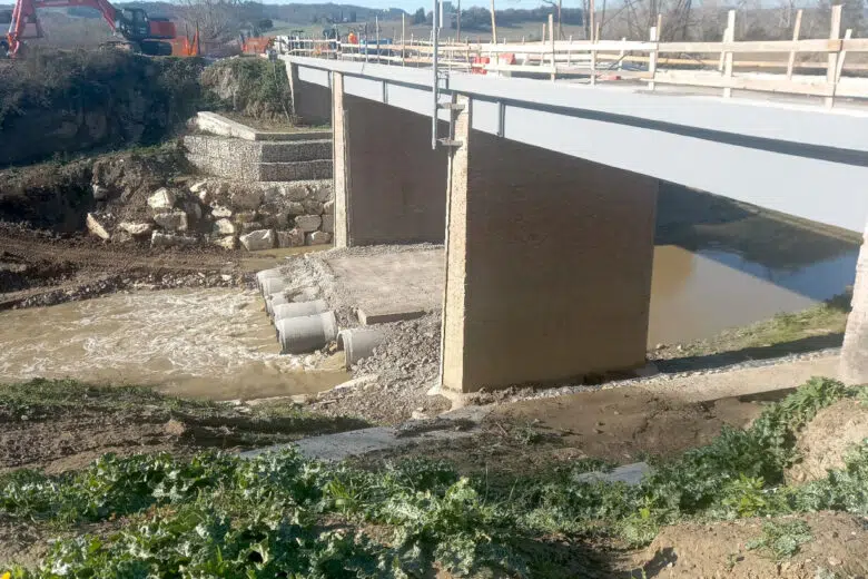 Ponte della Casanova a Buonconvento, conclusa la prima parte dei lavori Lavori al ponte della Casanova a Buonconvento