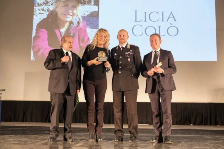 Premio scudo 2023 a Chianciano Terme, Licia Colò