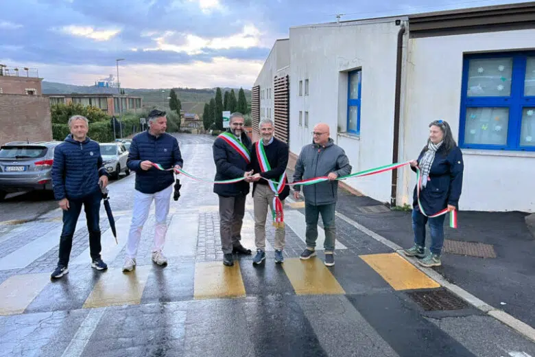 Quercegrossa: inaugurati gli interventi di sicurezza stradale Sicurezza stradale, inaugurazione a Quercegrossa