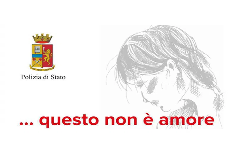 “Questo non è amore” 2023, convegno della Polizia di Stato all’Università di Siena Questo non è amore, locandina Polizia di Stato