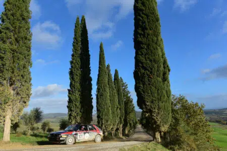Rally del Brunello: a “Lucky” il confronto storico, Lorenzo Bertelli prevale in quello moderno Luigi “Lucky” Battistolli, vincitore del Rally del Brunello storico