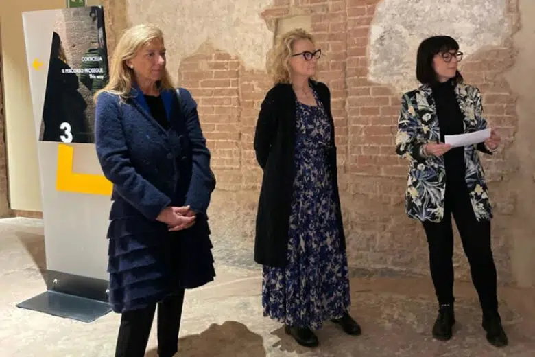 Santa Maria della Scala a Siena, inaugurazione strada interna