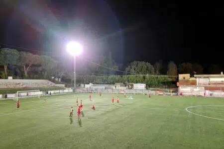 Nuova illuminazione a led per lo stadio “Frullini” di Chiusi Illuminazione a led stadio "Frullini" di Chiusi