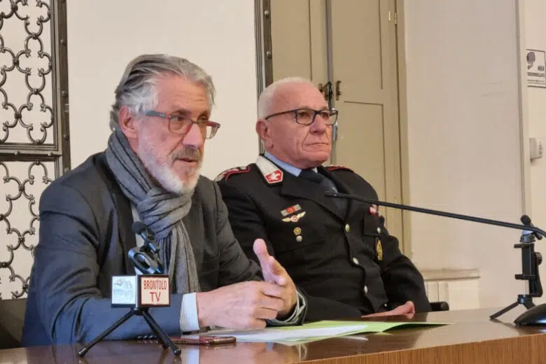 L'assessore Enrico Tucci con il comandante della Polizia Municipale Marco Manganelli