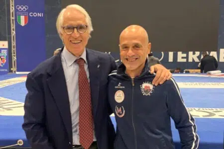 Torneo di qualificazione nazionale di pugilato a Chianciano Terme Giovanni Malagò e Achille Cocco