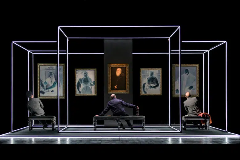 “Antichi Maestri”, spettacolo al Teatro Alfieri di Castelnuovo Scena dello spettacolo "Antichi Maestri"
