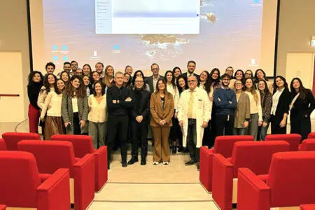 Siena, grande partecipazione all’evento “Specializzando in Prima linea” Specializzando in prima linea, foto di gruppo, Aou Senese