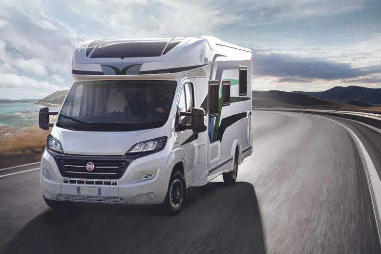 Camper su strada della Toscana