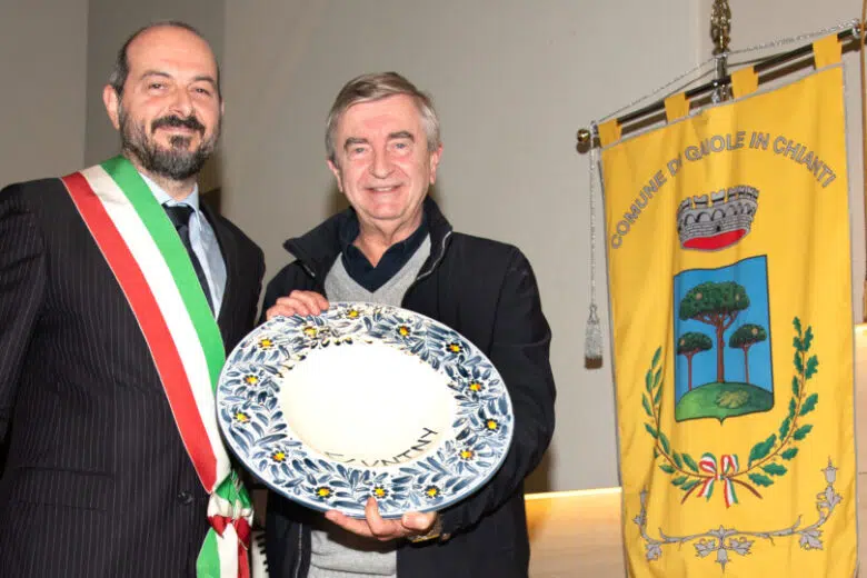 Gaiole in Chianti, il Clante d’Oro 2023 va a Francesco Ricasoli Gaiole in Chianti, consegna del Clante d'Oro 2023 a Francesco Ricasoli