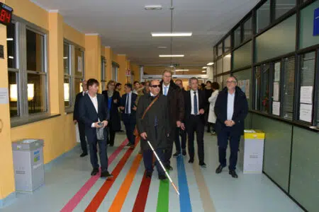 Attivo LETISmart: percorsi per utenti ciechi e ipovedenti al policlinico di Siena LETISmart al policlinico di Siena, gruppo inaugurazione