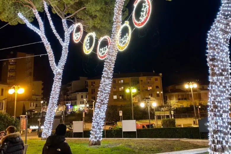 Luminarie di Natale a Poggibonsi