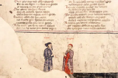 Dottorando Università di Siena ritrova le opere perdute del corrispondente di Dante Miniatura della Divina Commedia di Dante