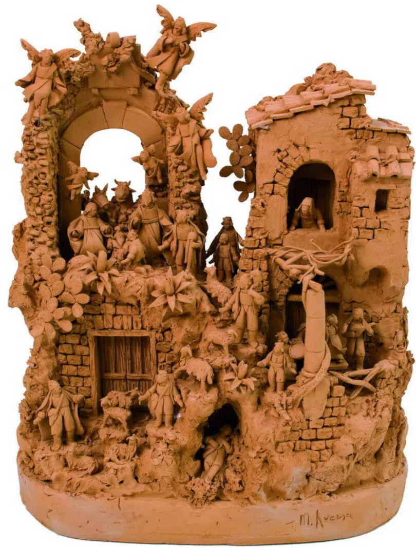 Sarteano, Presepi dal mondo. Opera di Marcello Aversa