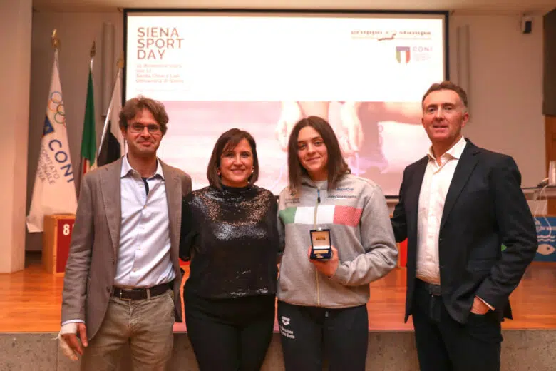 Successo per il Siena Sport Day 2023 Chiara Costagli riceve il Premio Sportivo dell'Anno al Siena Sport Day 2023