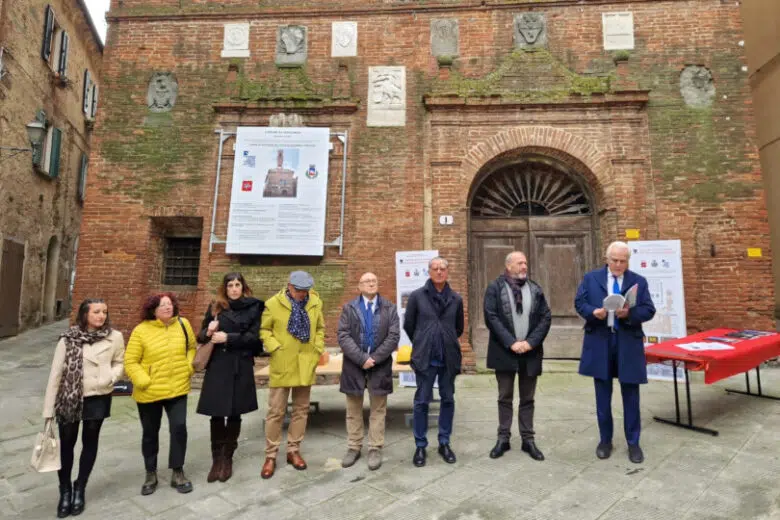 Inaugurazione lavori Palazzo Pretorio a Sinalunga
