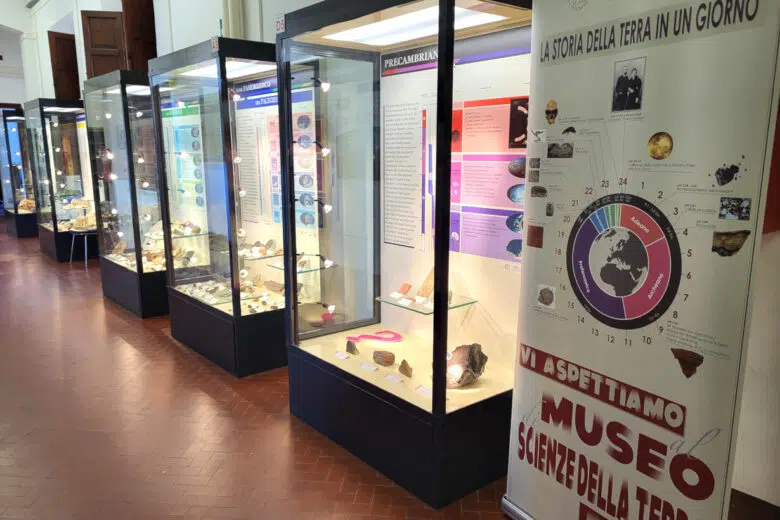 Visite guidate al Museo di Scienze della Terra dell’Università di Siena Museo Scienze della Terra dell'Università di Siena, interno