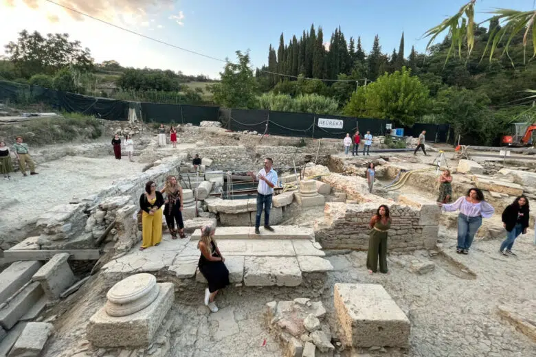 Università per Stranieri di Siena, archeologia civica presso gli scavi di San Casciano dei Bagni