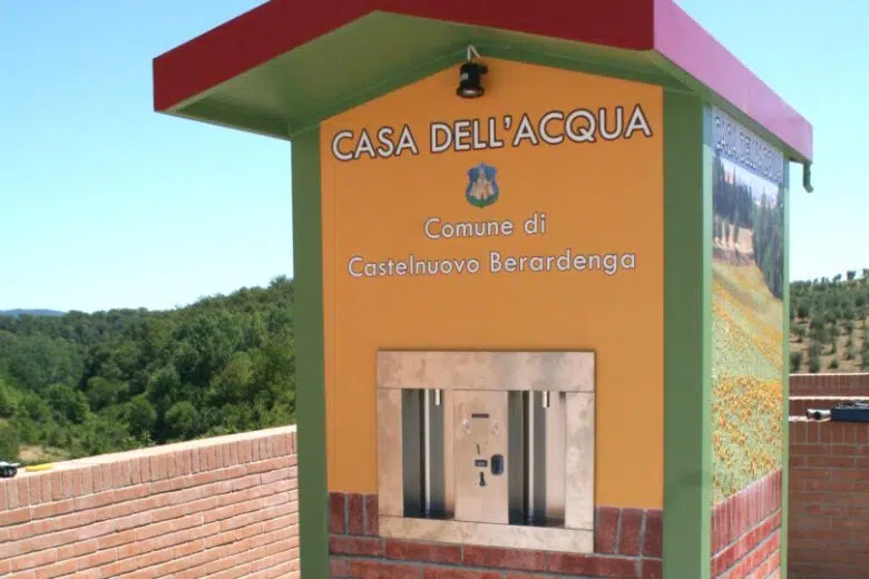 Casina dell'acqua a Castelnuovo Berardenga