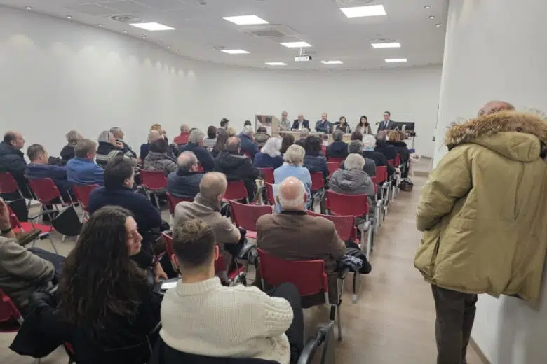 Centrosinistra per Sinalunga, presentazione candidatura di Edo Zacchei, pubblico