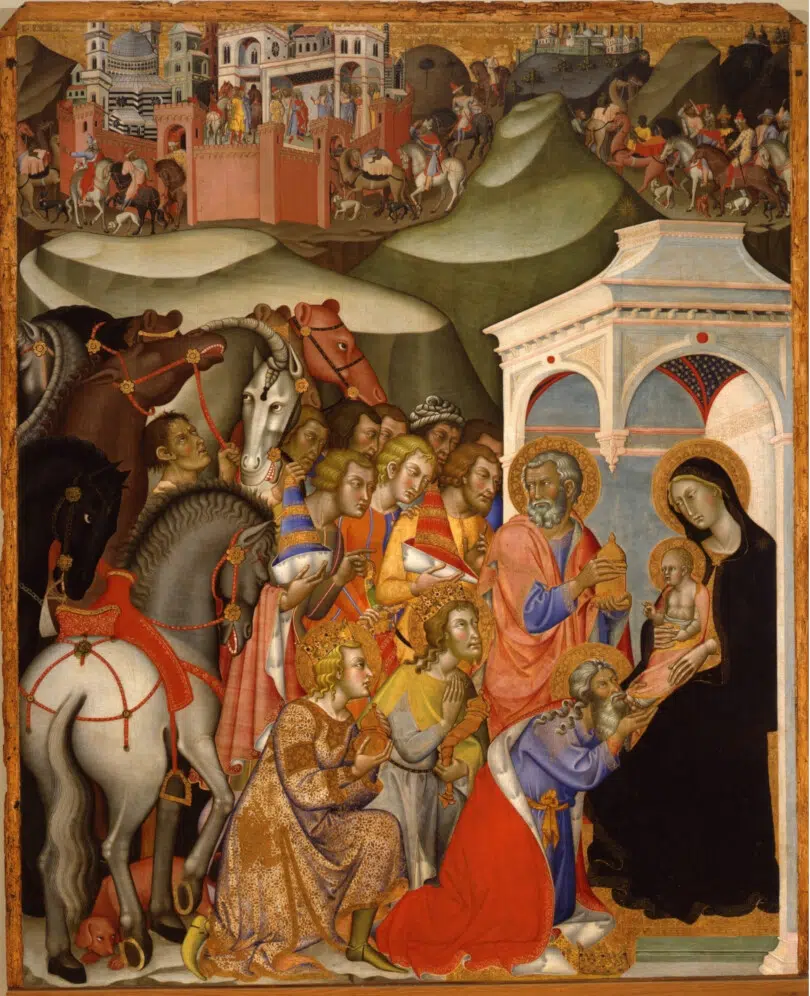 L'adorazione dei Magi di Bartolo di Fredi