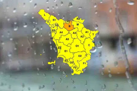 Pioggia e temporali: allerta meteo in Toscana fino alle 18 del 6 gennaio Maltempo, allerta meteo in Toscana