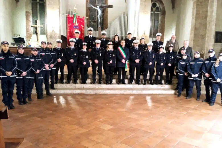 Polizia Municipale di Poggibonsi, celebrazione San Sebastiabno