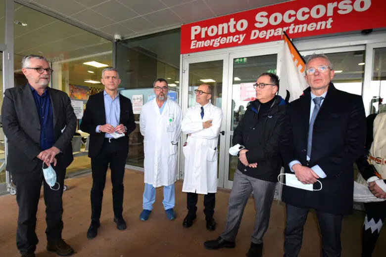 Pronto soccorso pediatrico: nuova area di attesa alle Scotte di Siena Presentazione Pronto soccorso pediatrico policlinico di Siena