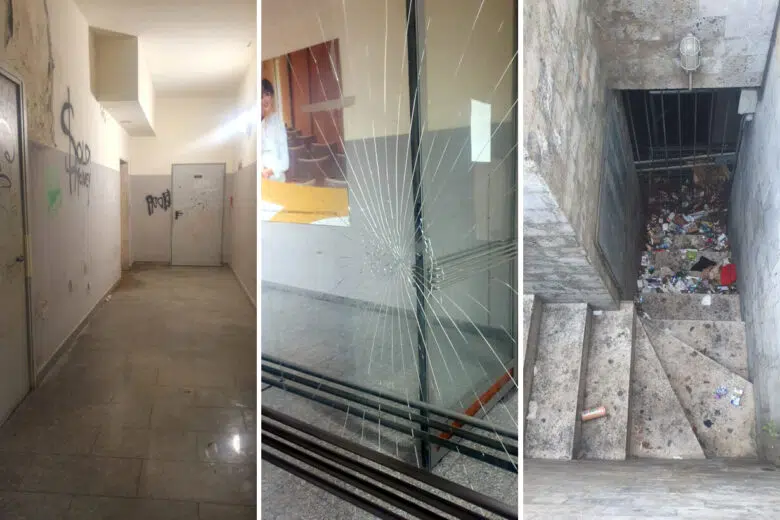 Fabio Pacciani, degrado e sporcizia nel sottopassaggio della Lizza Degrado sottopassaggio della Lizza a Siena