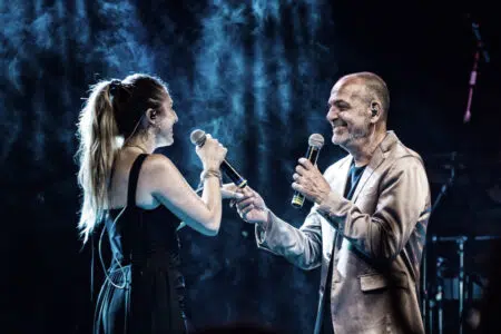 “Uno Su Mille”, a Piancastagnaio i successi di Gianni Morandi Uno su mille, ,un momento del concerto