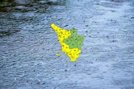 Pioggia in Toscana: allerta meteo per rischio idrogeologico Allerta meteo Toscana